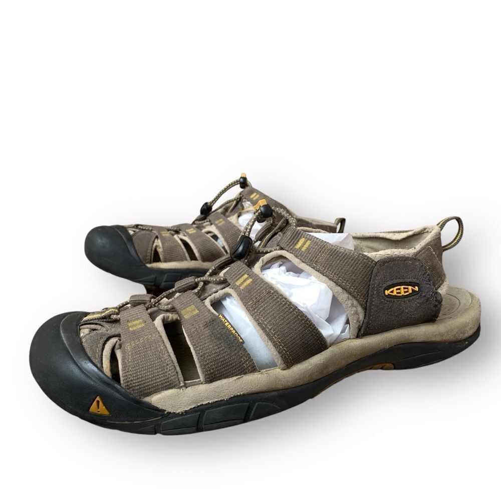 Keen Men's Newport H2 Water Sandals Raven/Aluminum size 13 - Picture 4 of 13